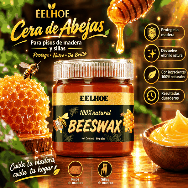 ✅ Ayuda a proteger la madera
✨ Realza su brillo natural
🐝 Con cera de abejas
🪑 Ideal para pisos y muebles de madera

¡Cuida la madera, cuida tu hogar! ❤️